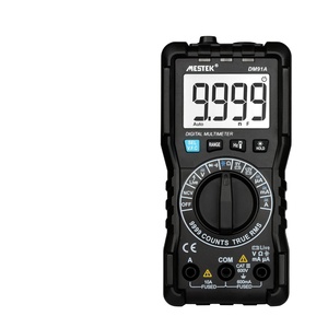 Mini multimètre numérique 10000 comptes True RMS gamme automatique AC/DC Volt Amp Ohm <span class=keywords><strong>Diode</strong></span> continuité testeur de capacité multimètre - Product Image 1