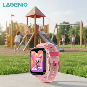 <span class=keywords><strong>Montre</strong></span> connectée pour enfants LAGENIO L46Q Android 4G GPS <span class=keywords><strong>avec</strong></span> <span class=keywords><strong>carte</strong></span> <span class=keywords><strong>SIM</strong></span>, caméra, appel vidéo, étanche IP68, SOS, mode école, IA - Product Image 1