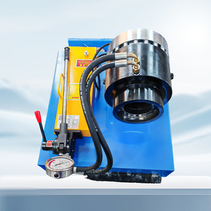 Machine manuelle de rétrécissement de tubes, pompe hydraulique de 50 mm de diamètre, équipement portable de sertissage de flexibles pour tuyaux et flexibles en acier - Product Image 1