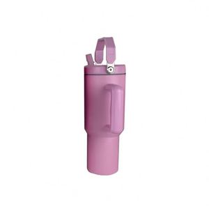 2024 New <b>40oz</b> Ice Cold Cup Insulated Stainless Steel Car <b>Tumblers</b> Travel Mug Adventure 3.0 Version <b>with</b> <b>Handle</b> Straw Custom Logo - Product Image 2