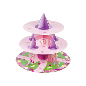 誕生日の結婚式のイベントのための高品質の段ボールケーキトレイフェスティバルカップケーキスタンドペーパーデザートディスプレイパーティーホルダー - Product Image 1