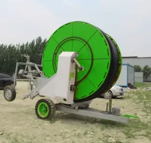 Agricultural Travelling Irrigation Hard Agricultural Travelling Irrigator Hard Hose Reel Irrigation Sprinkler Machine