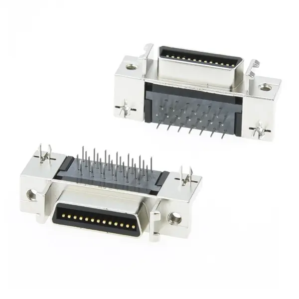 high quality SCSI 36 Pin Female connector MDR 36 Pin Conector 4-2232516-1 scsi 36 pin connector for Electronic PCBA