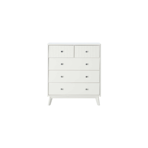 ตู้ลิ้นชักไม้จริง 5 ชั้น รุ่นทันสมัย สไตล์มินิมอล คอลเลคชั่นเอเวอเรสต์ ราคาสุดคุ้ม - Product Image 1