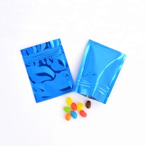 Chất lượng cao tùy chỉnh nhôm lá <span class=keywords><strong>Ziplock</strong></span> Mylar túi với cửa sổ rõ ràng - Product Image 4