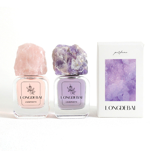 Flacons de parfum vides en verre avec boîte, style vintage, carrés et rectangulaires, pour jeunes créateurs de cosmétiques, 30ml, 50ml, 100ml - Product Image 2