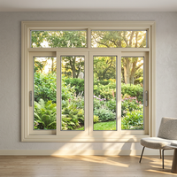 Ventanas Corredizas Horizontales de Aleación de Aluminio con Rotura de Puente Térmico de Alta Calidad, Insonorizadas y Energéticamente Eficientes para Cocina, Casa y Villa