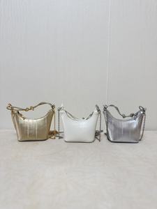 Custom Mini Cross body Bag Metallic Women's <b>Handbag</b> <b>small</b> Bucket Coin Purse Women's Fashion Chain Sling <b>Small</b> Crossbody Bags - Product Image 2