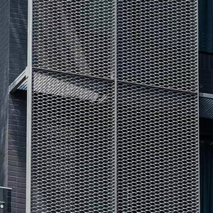 Aluminum <b>Alloy</b> Expanded <b>Metal</b> Mesh Sheet for Fence with Customized Hole Size - Product Image 5