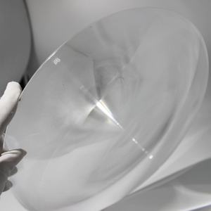 VY 광학 직경 300mm 초점 거리 250mm PMMA 아크릴 투명 프레넬 렌즈 - Product Image 4