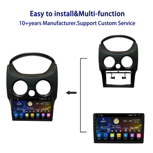 Marco Universal Meihua de 9 Pulgadas para Reproductor de DVD Android de Coche y Panel de Navegación para CHEVROLET Spark Matiz 10-17 con Arnés de Cableado - Product Image 2