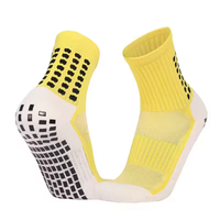 Personnalisé Confortable Antidérapant et Glissant Football Football Sports Personnalisé Calcetas Medias Antideslizantes Futbol Grip Soccer Chaussettes Hommes