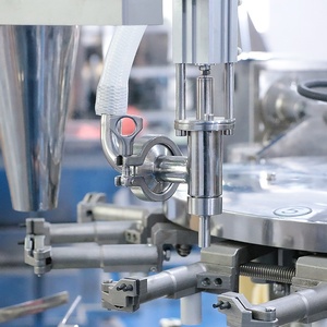 Bol convoyeur alimentation prêt à manger, Sauce mijoteuse Envasadora Doypack, Machine d'emballage de pochettes rotatives automatiques - Product Image 3