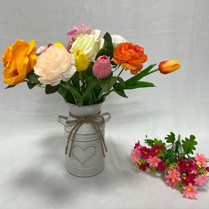 Vaso di <span class=keywords><strong>fiori</strong></span> retrò vaso moderno vaso vaso di <span class=keywords><strong>fiori</strong></span> americani <span class=keywords><strong>fiori</strong></span> secchi <span class=keywords><strong>fiori</strong></span> secchi <span class=keywords><strong>da</strong></span> giardino secchio di ferro - Product Image 6