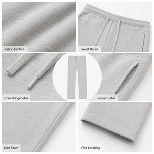 <span class=keywords><strong>Pantaloni</strong></span> sportivi da uomo ESS stile americano, a gamba larga, lunghi, casual, traspiranti, <span class=keywords><strong>grigio</strong></span> <span class=keywords><strong>scuro</strong></span> medio, vestibilità ampia e versatile - Product Image 3