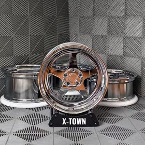 Five-spoke18จานสีเงินชุบโครเมียมแบบลึก19 20 21 22 5x114 3/5x12 0/5x11 2/5x108ล้อปลอมแปลงสำหรับ GTI amggt GLS GLA Rs6 Rs5 A4 - Product Image 4