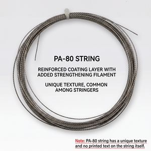 PA58+ 0,58mm Ultradünne Leichtgewichtige Tragbare Badminton-Nylonsaite Knackiger Elastischer Klang Hervorragendes Klangfeedback Offensiv und Defensiv Hochwertig - Product Image 3