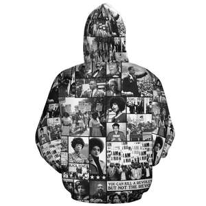 Sweat à capuche personnalisé Greek Life Ajoutez votre propre texte et concevez un motif de leaders des droits civils Sweat-shirt à capuche personnalisé - Product Image 4