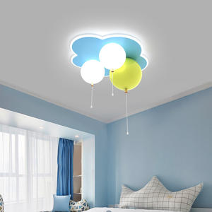 Lampe de chambre de protection des yeux pour enfants à <span class=keywords><strong>ballon</strong></span> simple moderne lampe de chambre créative plafonnier d'étude éclairage Zhongshan - Product Image 1