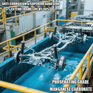 Poudre <span class=keywords><strong>de</strong></span> carbonate <span class=keywords><strong>de</strong></span> <span class=keywords><strong>manganèse</strong></span> blanc <span class=keywords><strong>de</strong></span> qualité phosphatation, marque Liangjiang, stable, 25 kg/sac, pour solution <span class=keywords><strong>de</strong></span> phosphatation noire mécanique - Product Image 3