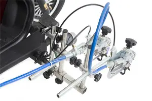 Đường đánh dấu máy HOT bán trong Canada cho ngành công nghiệp sử dụng tốc độ là 15 km/h với hai súng dòng striper - Product Image 2