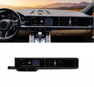 <span class=keywords><strong>Autoradio</strong></span> double écran 12,3 pouces avec écran partagé et DSP, navigation GPS, CarPlay, écran <span class=keywords><strong>tactile</strong></span> pour Porsche Cayenne 2011-2017 - Product Image 1