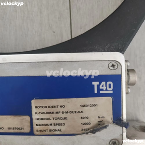 Sensor de Torque Importado HBM, Serie T40, Modelo K-T40-005R-MF-S-M-DU2-0-S, Torque Nominal 5000 Nm, Velocidad Máxima 12000 RPM - Product Image 2