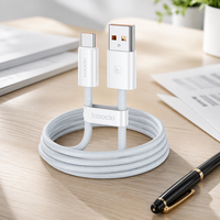 Câble de charge rapide optimisé Toocki, conçu pour une sortie à courant élevé et un transfert de données stable, pour une utilisation électronique quotidienne