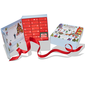 Calendrier <span class=keywords><strong>de</strong></span> <span class=keywords><strong>l</strong></span>'<span class=keywords><strong>Avent</strong></span> en Carton Rigide Personnalisé avec Revêtement UV, Design Gaufré, Matériaux Écologiques, Routine <span class=keywords><strong>de</strong></span> Maquillage Personnalisable - Product Image 1