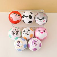 Ballons de sport pour enfants de qualité supérieure, 10 cm, en mousse PU, pour activités de plein air, ballon de football rebondissant, durable pour les enfants, pour le plaisir dans la cour