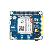 Module de connectivité cellulaire 4G haute vitesse SIM7600E LTE Cat 1 HAT pour Raspberry Pi, pour appels téléphoniques, SMS et Raspberry Pi
