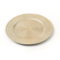Gegalvaniseerde roestvrijstalen plaat klassiek design kleurrijke pauw bruiloft hoofdbord 33cm westerse stijl fruit platte bord