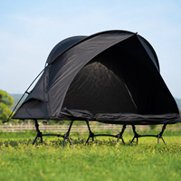 Tente de camping quatre saisons pour une personne, 2000-3000 mm, imperméable, pliable, compacte, abri portable pour le camping en plein air et la randonnée
