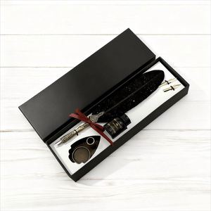 Luxury Metal Fountain <b>Pen</b> Set Customizable Logo Promotional Business Gifts Writing Width 1.0mm Student Corporate & Finance Gifts - Product Image 5