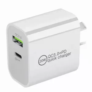 Australië Nieuw Zeeland Pd 20W Plug Type C Power Adapter Usb Snelle Lader Voor Iphone 15/14/13/12/Voor Samsung Android Adapter Muur