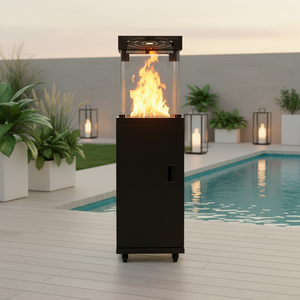 <span class=keywords><strong>Chauffage</strong></span> au <span class=keywords><strong>gaz</strong></span> portable en acier inoxydable à flamme visible efficace, allumage piézoélectrique, compact, pliable, <span class=keywords><strong>chauffage</strong></span> au propane pour <span class=keywords><strong>terrasse</strong></span>, <span class=keywords><strong>chauffage</strong></span> extérieur - Product Image 6