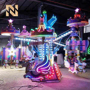 Manèges Romantiques Nova Rides <span class=keywords><strong>pour</strong></span> Parcs d'Attractions Extérieurs : Jeux Familiaux en Forme d'<span class=keywords><strong>Avion</strong></span>, Vélo Cygne, Vélo Aérien en Fibre de Verre et Acier <span class=keywords><strong>pour</strong></span> Chasser les Rêves - Product Image 4