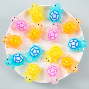 Mini figurine tortue en PVC, jouet animal pour enfants, vente en gros pour les marchés nocturnes - Product Image 1