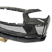 Pare-chocs en fibre de carbone nid d'abeille, style Peak, pour kit carrosserie Infiniti Q50