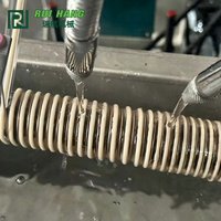 Ligne de production de tuyaux d'aspiration renforcés en spirale en PVC |   Machine d'extrusion de tuyaux hélicoïdaux en PVC pour le drainage et la collecte des poussières