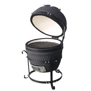 Barbecues portables SEB <span class=keywords><strong>KAMADO</strong></span> 13 pouces, noir mat, fumoir à œufs, barbecue au charbon de bois en céramique, <span class=keywords><strong>Kamado</strong></span> <span class=keywords><strong>Mini</strong></span> - Product Image 3