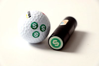 Équipement de golf haut de gamme, tampon de golf de qualité supérieure pour parcours de golf, séchage rapide, marqueur de tamponnage sans décoloration, tampon de balle de golf en plastique