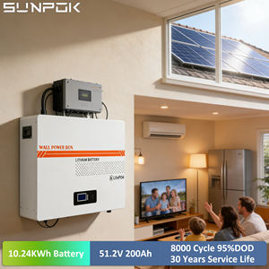 <span class=keywords><strong>Batterie</strong></span> solaire SUNPOK <span class=keywords><strong>10kW</strong></span> LiFePO4 48V 200Ah 10kWh, <span class=keywords><strong>batterie</strong></span> lithium pour stockage domestique, rechargeable, garantie 10 ans - Product Image 1