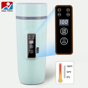 Tasse à eau de voiture électrique en plastique durable avec fonction de chauffage de voiture isolée à affichage numérique <span class=keywords><strong>pour</strong></span> les fournitures de pépinière - Product Image 3