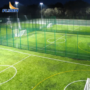 พรมฟุตบอลสำหรับสนามกีฬาและสนามฟุตบอล หญ้าเทียมคุณภาพพรีเมียมสำหรับใช้งานกลางแจ้ง - Product Image 5