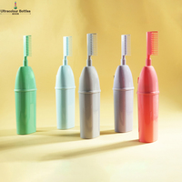 Toptan BPA içermeyen saç boyası şişesi tarak aplikatör Salon ve DIY saç boyama için 250ml malzeme evde saç tedavisi ürün