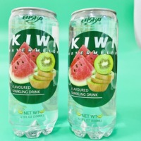 Élisha manufancturer 350ml eau gazeuse avec saveur de kiwi 24 boîtes/carton À Faible Teneur en Matières Grasses boissons gazeuses élisha boisson