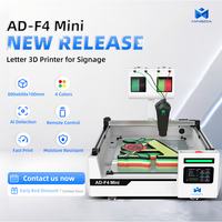 Imprimante de signalétique 3D industrielle Mingda AD-F4 Mini grand format 800*600*100mm pour lettres LED