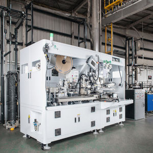 A máquina eletrônica automotivo automatizada inteiramente 220V de processamento do chicote de fios 1 ano caracteriza a inserção terminal do alojamento de friso - Product Image 3