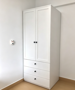 Armadio <span class=keywords><strong>per</strong></span> Bambini dal Design Colorato con Bordi di Sicurezza, Ante Scorrevoli e Ripiani Multipli <span class=keywords><strong>per</strong></span> Arredamento Camera da Letto - Product Image 1